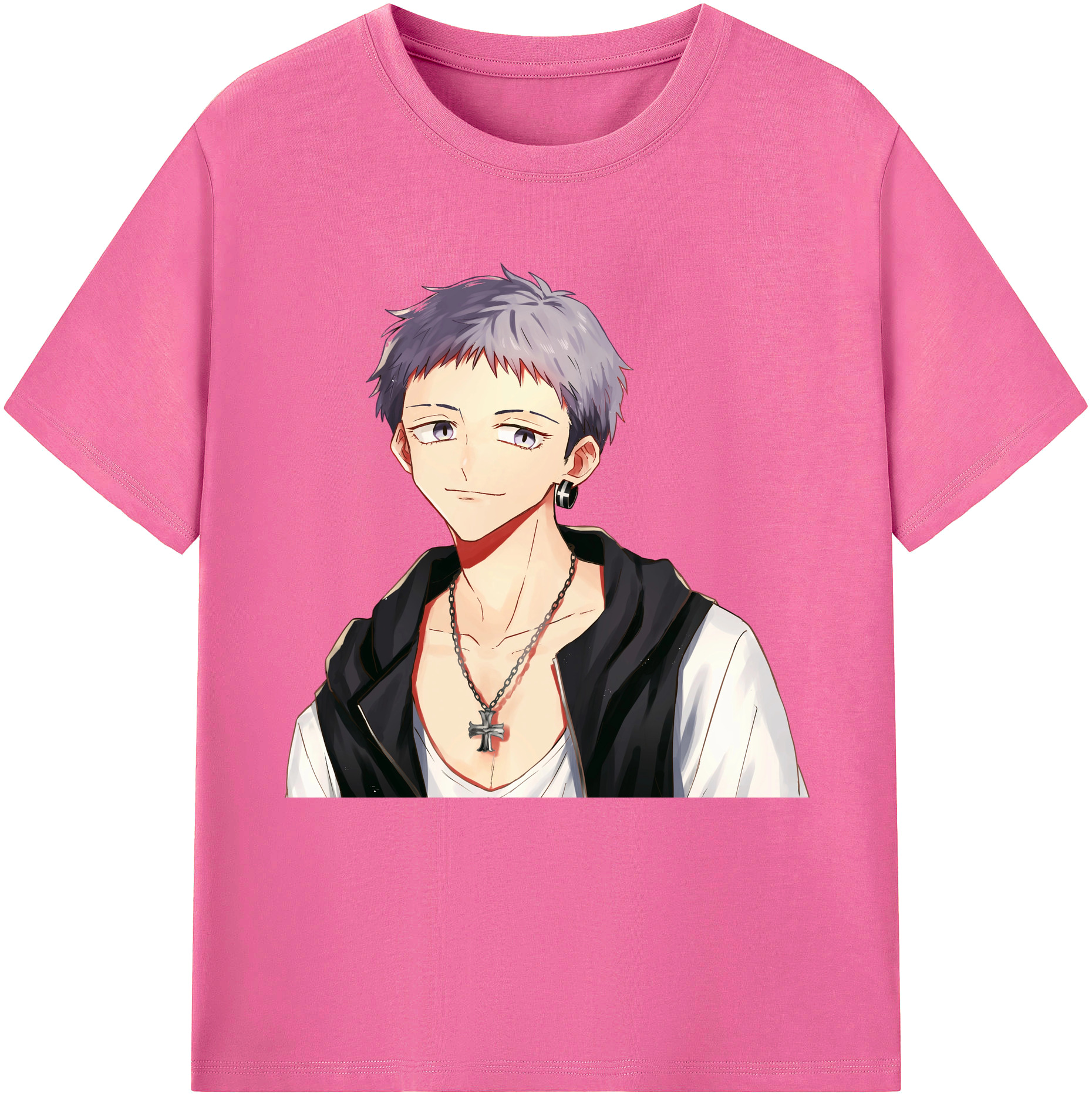 （画像用） 東京リベンジャーズ Tokyo Revengers レディースカジュアルプリントTシャツ（綿100％）